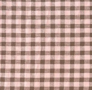 Llavero VICHY CHOCOLATE hecho artesanalmente en España.