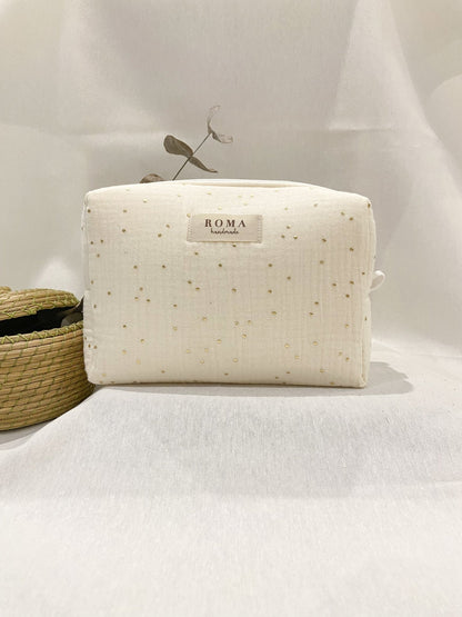 Neceser GOLDEN hecho artesanalmente en España.