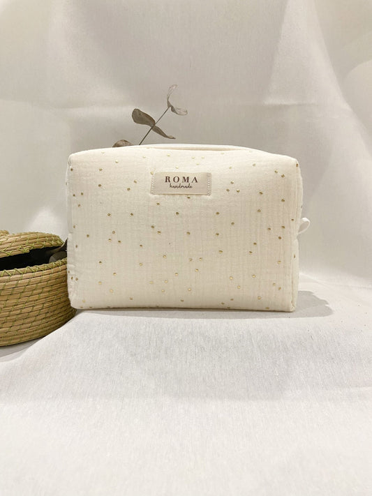 Neceser GOLDEN hecho artesanalmente en España.